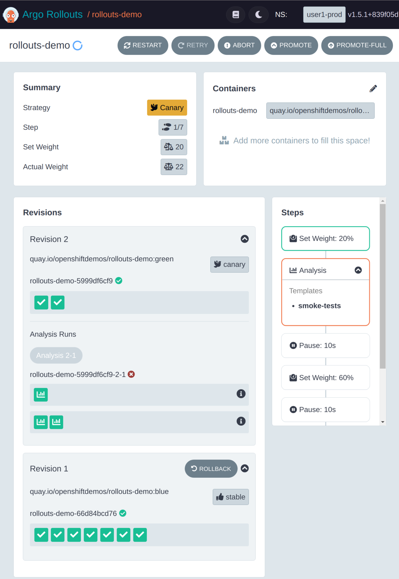 Canary :: Argo Rollouts Workshop